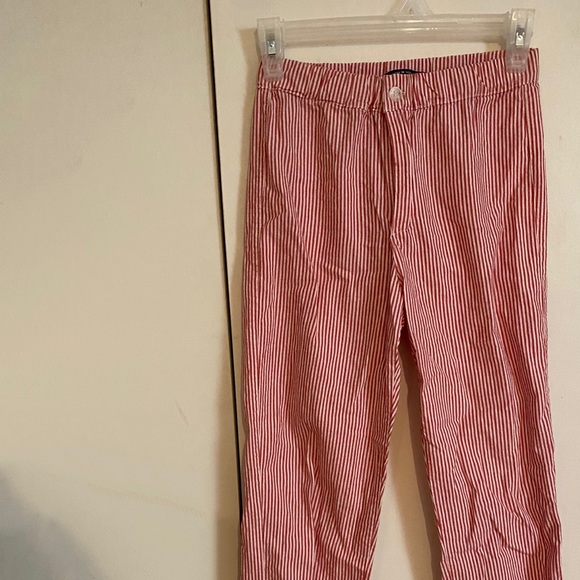 Brandy Melville Pants - Brandy Melville red and white Tilden Pants